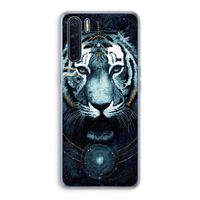 Darkness Tiger: Oppo A91 Transparant Hoesje