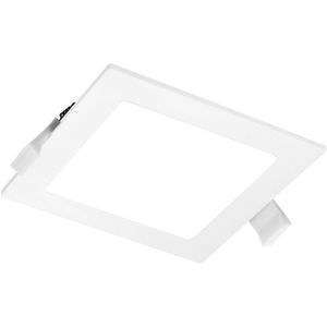 LED Downlight Slim Pro - Aigi Suno - Inbouw Vierkant 16W - Helder/Koud Wit 6000K - Mat Wit - Kunststof