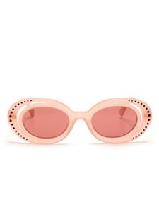 Marni Eyewear lunettes de soleil ovales Zion Canyon - Rose