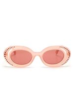 Marni Eyewear lunettes de soleil ovales Zion Canyon - Rose - thumbnail