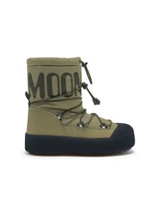 Moon Boot Kids après-ski à logo imprimé - Vert