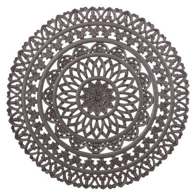 Farris Brown ronde MDF wandpaneel gesneden L