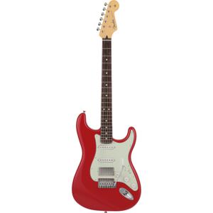 Fender Made in Japan Hybrid II Stratocaster HSS RW Modena Red elektrische gitaar met gigbag