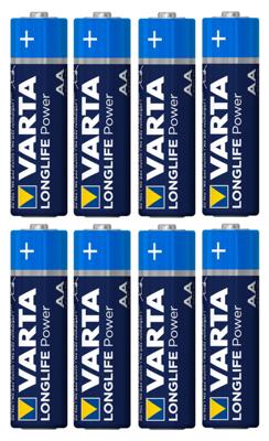 Varta Batt va longlife power lr6 aa penlite krt a 8