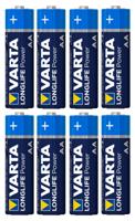 Varta Batt va longlife power lr6 aa penlite krt a 8