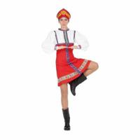Kostuums voor Volwassenen My Other Me 2 Onderdelen Russin Rood - Maat: M/L - Maat: M/L