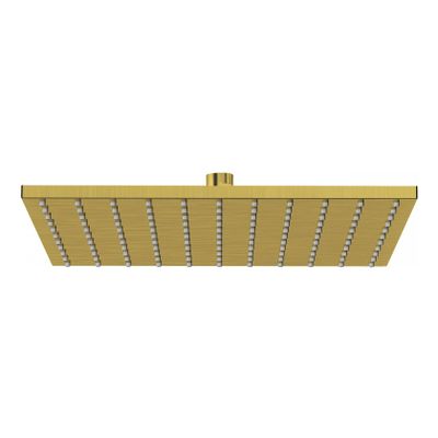 Hoofddouche Tres Selection | 30x30 cm | Vierkant | 24k Goud mat