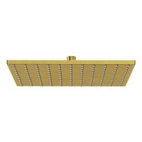 Hoofddouche Tres Selection | 30x30 cm | Vierkant | 24k Goud mat