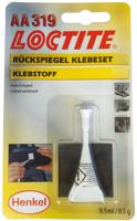 LOCTITE lijmset achteruitkijkspiegel "aa 319 " adhesive set glass/metal
