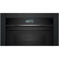 Siemens iQ700 CS736GCB1F stoomoven Middelmaat Zwart, Roestvrijstaal Touch