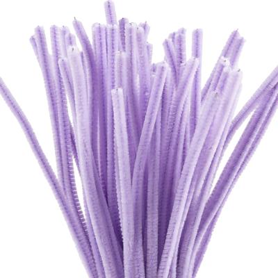Creativ Company Chenille, l: 30 cm, dikte 6 mm, paars, 50 stuk/ 1 doos