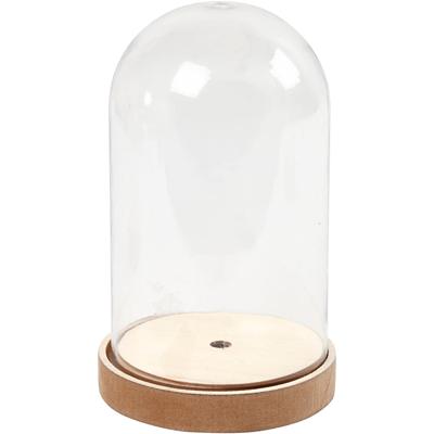 Creativ Company Stolp op houten voet, 18cm