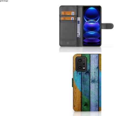 Xiaomi Redmi Note 12 5G | Poco X5 | Book Style Case | Wood Heart - Cadeau voor je Vriend