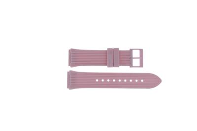 Horlogeband Guess GW0438L7 / W0438L7 / Athena Rubber Roze 21mm