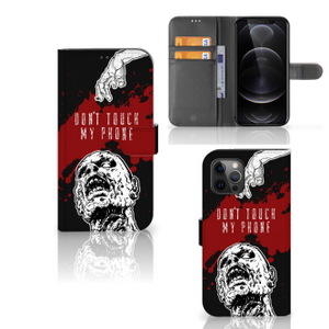 Apple iPhone 12 Pro Max Portemonnee Hoesje Zombie Blood