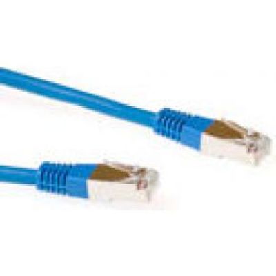 ACT Blauwe 5 meter LSZH F/UTP CAT5E patchkabel met RJ45 connectoren