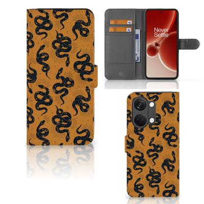 Telefoonhoesje | Met pasjeshouder | voor OnePlus Nord 3 Snakes