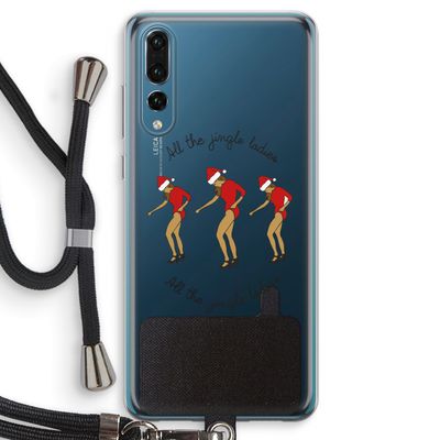 Jingle Ladies: Huawei P20 Pro Transparant Hoesje met koord