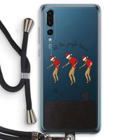 Jingle Ladies: Huawei P20 Pro Transparant Hoesje met koord