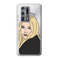 Mary Kate: Huawei P40 Pro Plus Transparant Hoesje