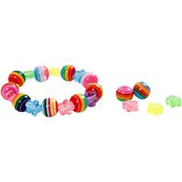 Creativ Company Kralen regenboog multi mix, 50st.