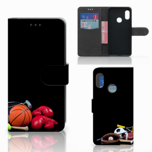 Xiaomi Mi A2 Lite Wallet Case met Pasjes Sports