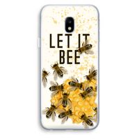 Let it bee: Samsung Galaxy J3 (2017) Transparant Hoesje