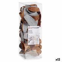 Decoratieve Bloemen Natuurlijk Bruin 9 x 27 x 9 cm (12 Stuks)