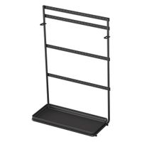 Metaltex Sieradenrek 22x11x36 cm Mat Zwart/Metaal Metaltex Sieradenrek 22x11x36 cm Mat Zwart/Metaal