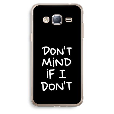 Don't Mind: Samsung Galaxy J3 (2016) Transparant Hoesje