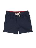 Ralph Lauren Kids short de bain à motif Polo Pony - Bleu - thumbnail