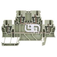 Weidmüller 1791130000 Klem 2-etages Spanveer Donkerbeige 100 stuk(s)