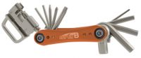 Super B multitool TB FD40 17 functies 73 x 45 mm RVS oranje