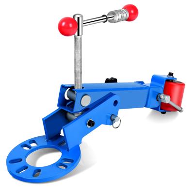 Fenderroller met 180° en 22,9-36CM Verstelbare Arm voor Auto-Onderhoud Blauw Fenderroller met 180° en 22,9-36CM Verstelbare Arm voor Auto-Onderhoud Blauw