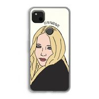 Mary Kate: Google Pixel 4a Transparant Hoesje