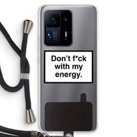 My energy: Xiaomi Mi Mix 4 Transparant Hoesje met koord