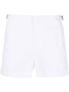 Orlebar Brown short de bain à taille mi-haute - Blanc