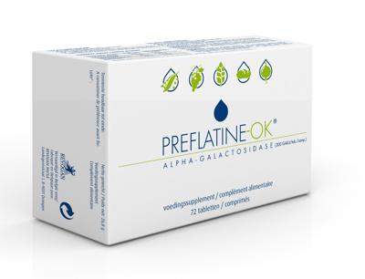 Revogan Preflatine-OK Koolhydraten Intolerantie 72 Tabletten