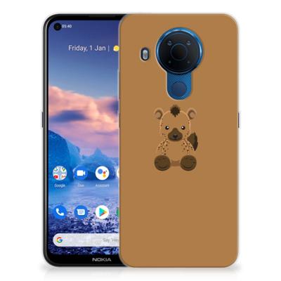 Nokia 5.4 Telefoonhoesje met Naam Baby Hyena