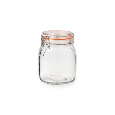 Glazen pot Quid New Canette Transparant Glas (1L) (Pack 6x)