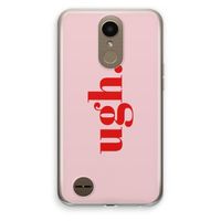 Ugh: LG K10 (2017) Transparant Hoesje