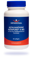 OrthoVitaal Astaxanthine astapure 4mg 60 Softgels