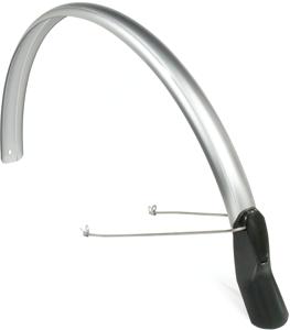 Eurofender Scatto achterspatbord 51mm 28 inch zilver