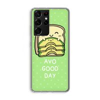 Avo Good Day: Samsung Galaxy S21 Ultra Transparant Hoesje