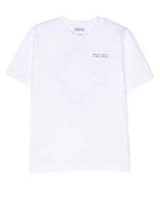 Marcelo Burlon County Of Milan Kids t-shirt à imprimé croix - Blanc