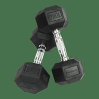 Crossmaxx Hex Style Dumbbell per set 2 stuks - 2,5 t/m 60 kg
