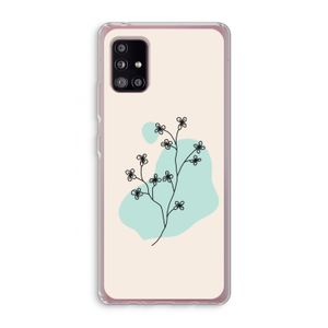 Love your petals: Samsung Galaxy A51 5G Transparant Hoesje