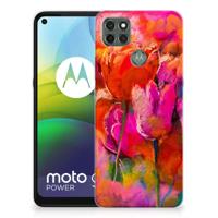 Smartphone hoesje Motorola Moto G9 Power Tulips