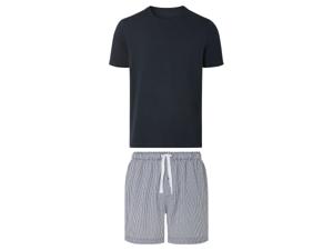 LIVERGY Heren pyjama (Marineblauw, M)
