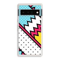 Pop Art #2: Google Pixel 6 Pro Transparant Hoesje Pop Art #2: Google Pixel 6 Pro Transparant Hoesje